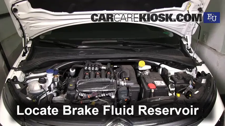 2017 Citroen C3 PureTech 1.2L 3 Cyl. Brake Fluid
